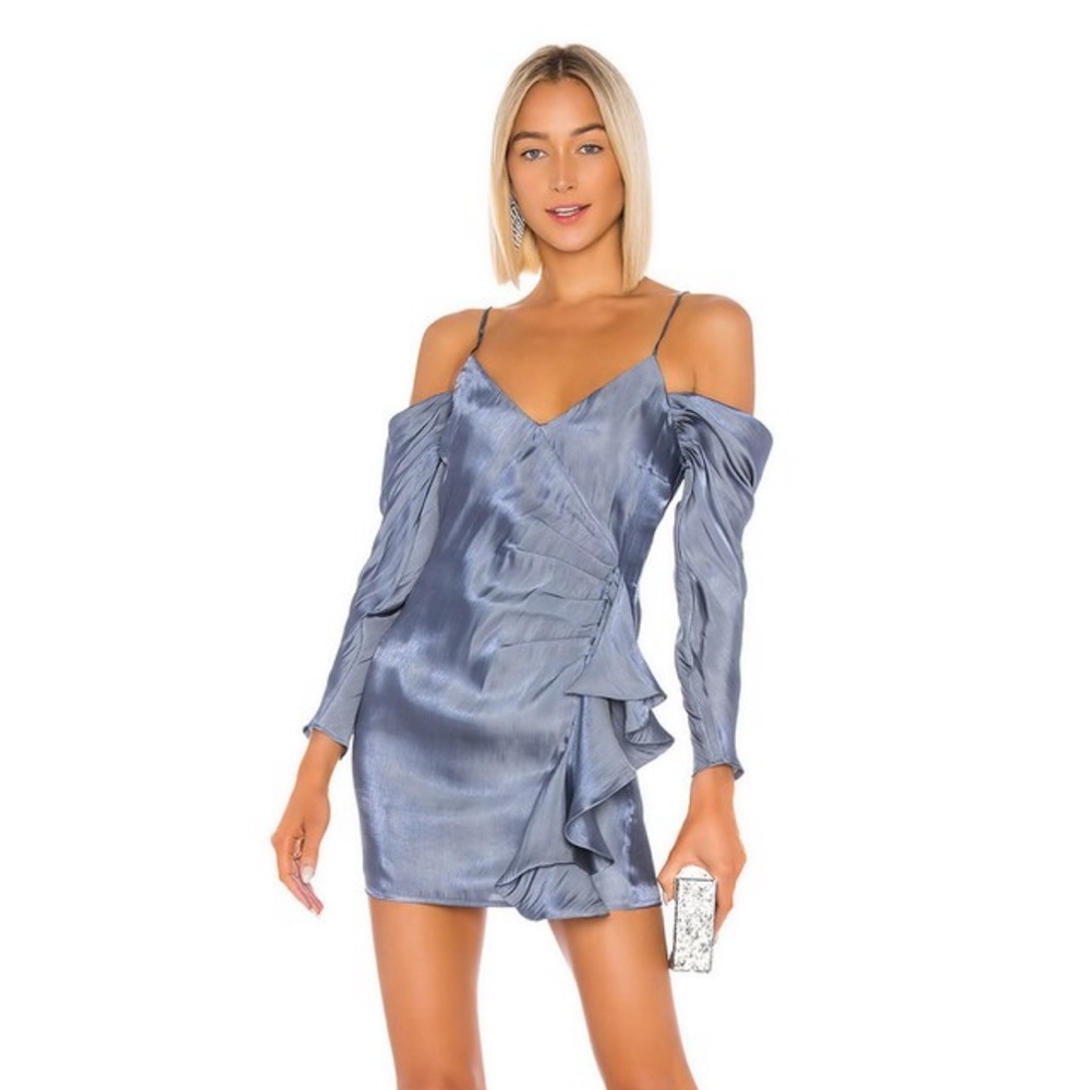 LOVERS & FRIENDS
Gia Mini Dress In Slate Blue